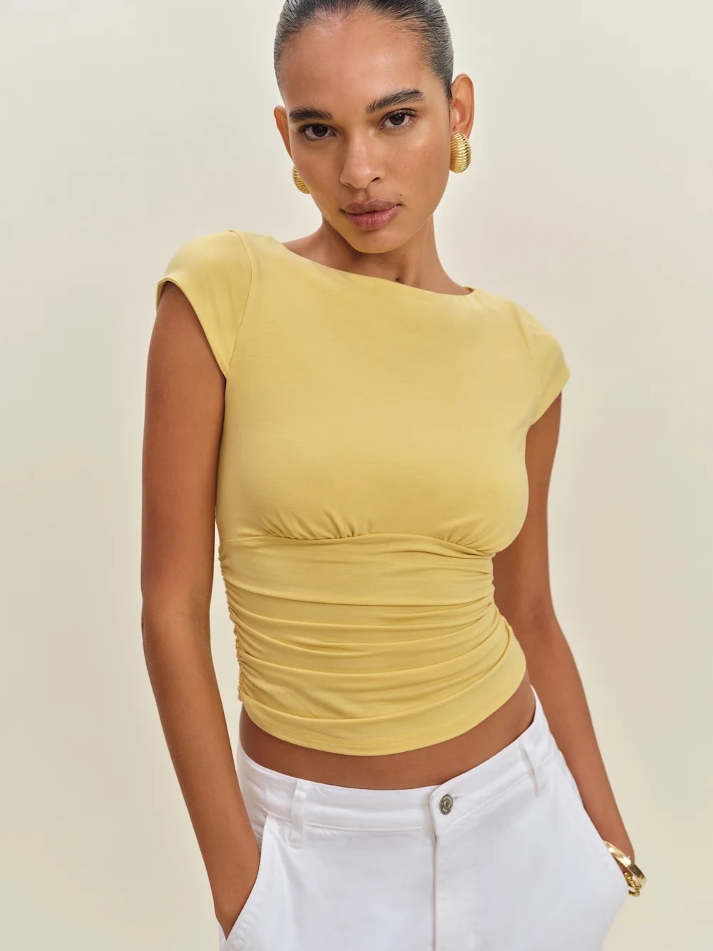 Reformation Madelyn Knit Top